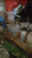 모터펌프 펌프 교체 사진